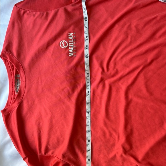 Magellan Outdoors Young Mens Fish Gear LS Shirt Red Size Large - Picture 5 of 7